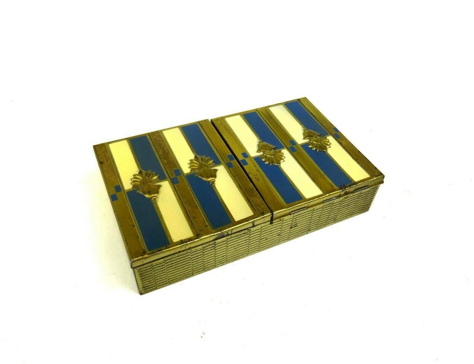 Bauhaus Art Deco Enamel Suprematism Jewelry Box photo Home Decor