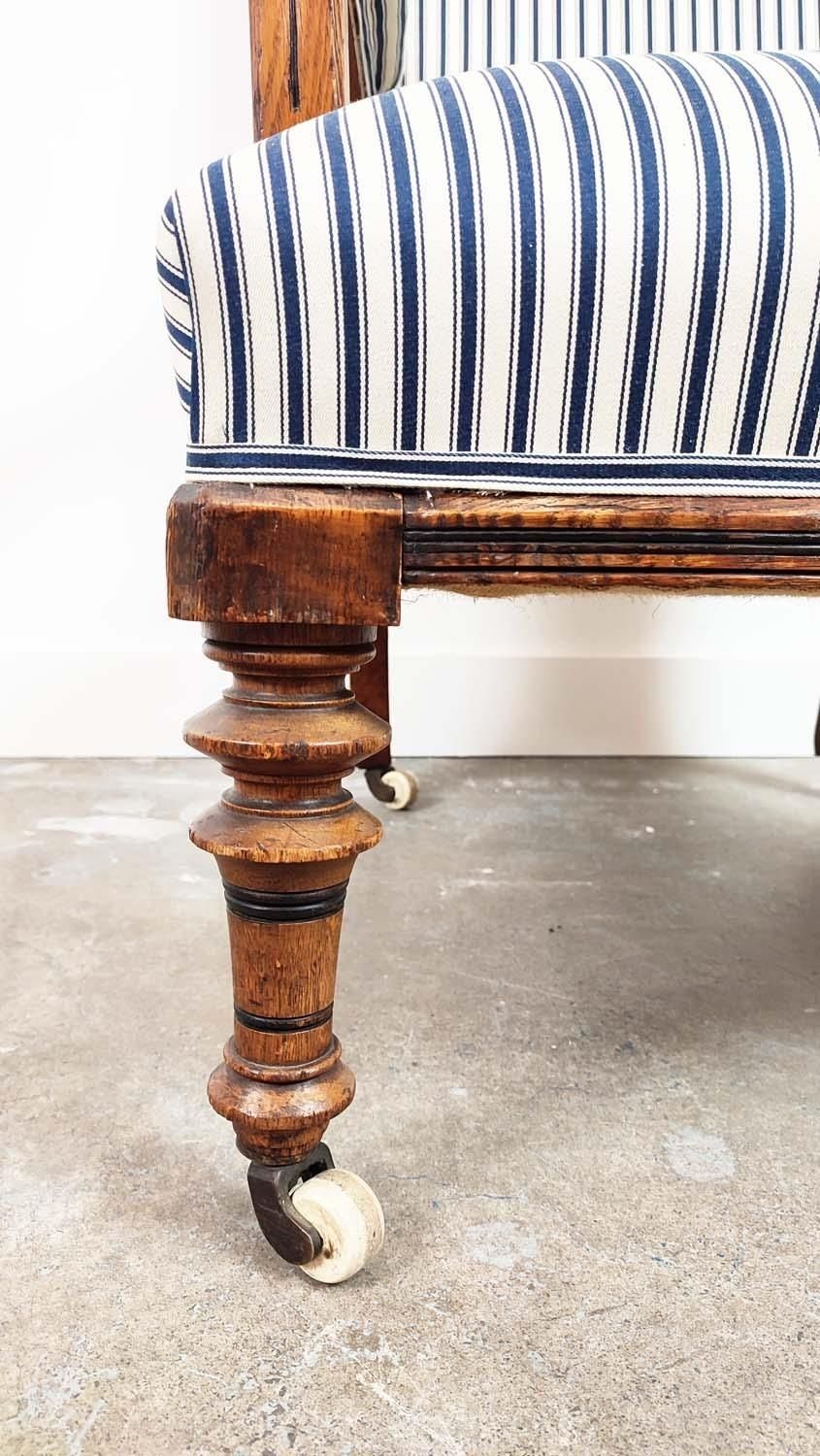 Aesthetic Armchair, Victorian Oak And Ebonised, Circa 1870 photo Furniture