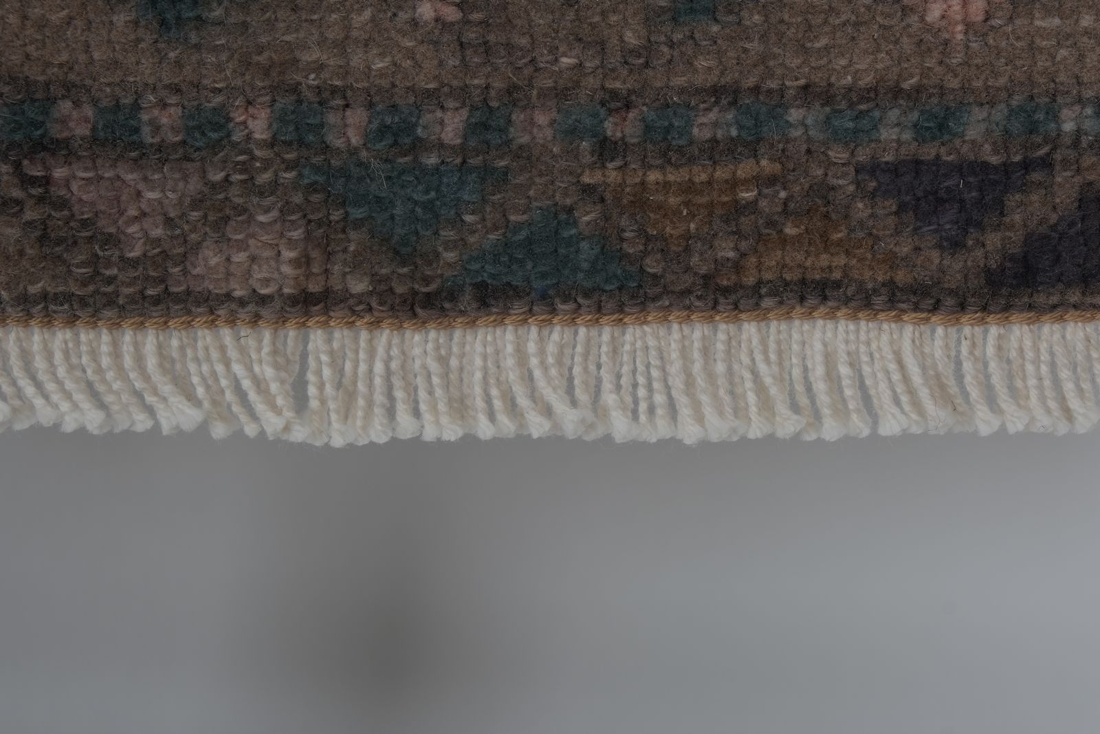 Low Pile Turkish Hand Knotted Runner Set Of Two photo 350.0