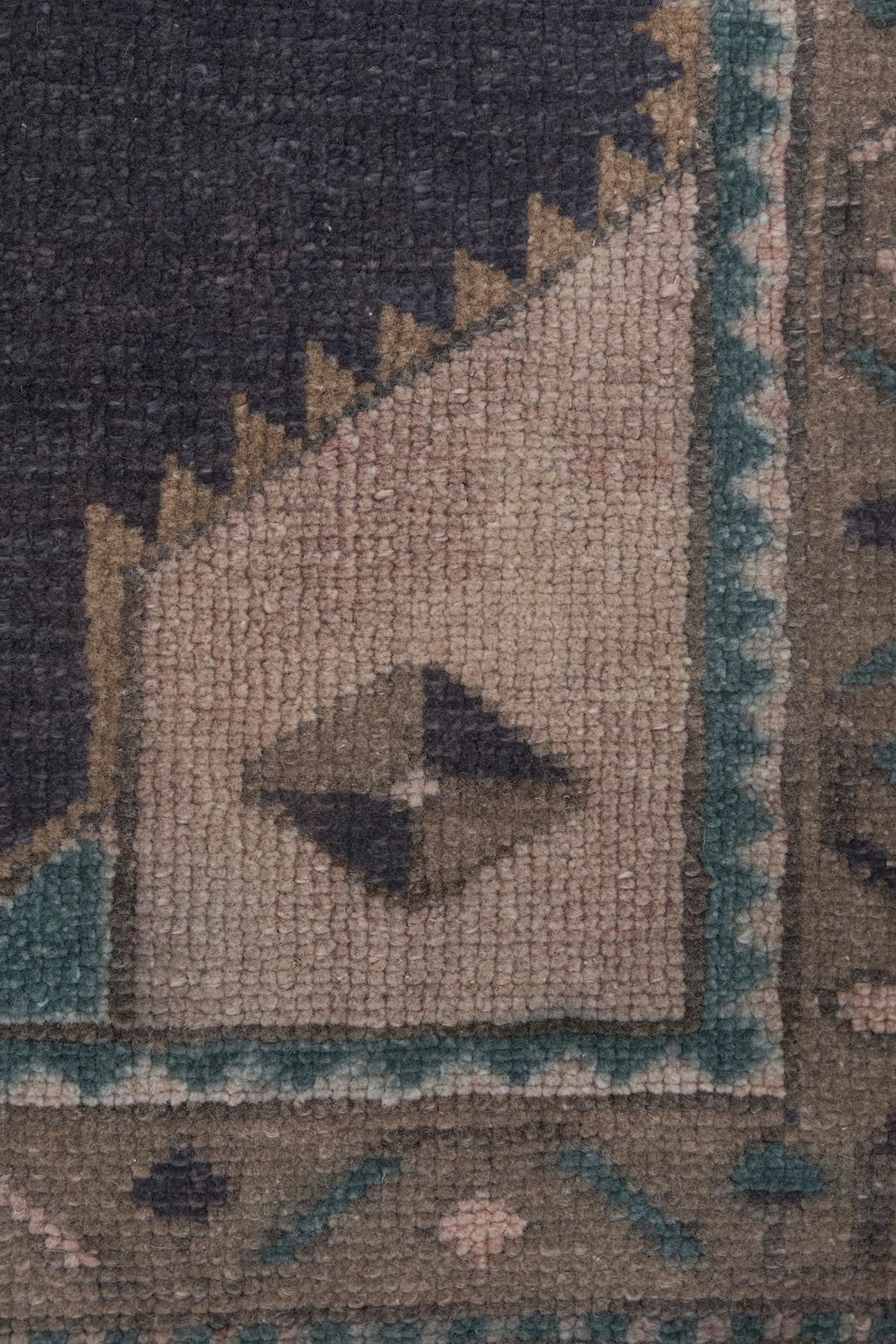 Textiles Low Pile Turkish Hand Knotted Runner Set Of Two photo