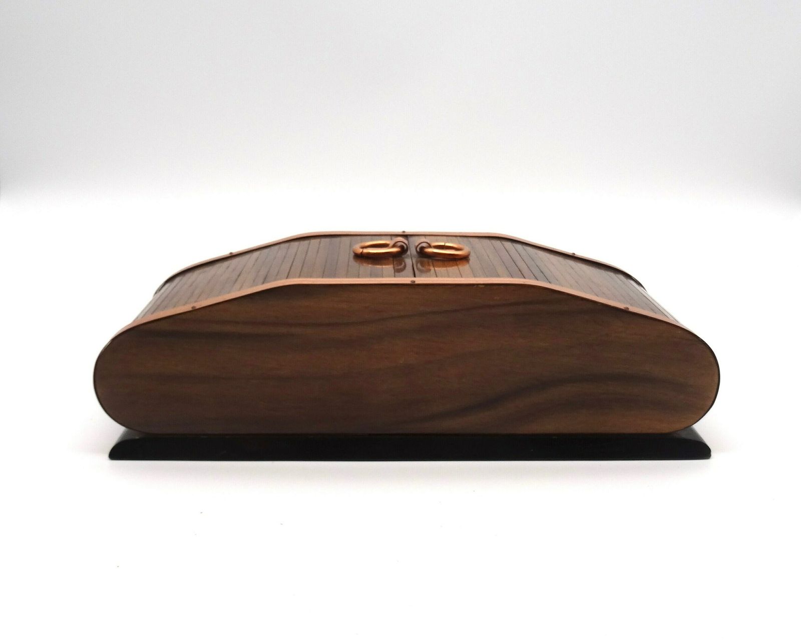 Bijzondere Art Deco Sieradendoos Met Dubbel Rolluik, Frankrijk, Ca. 1930 photo furniture