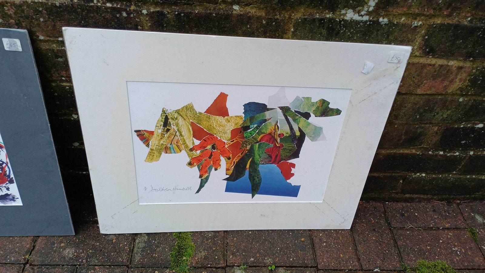 Signed Prints By Dorothea Huntrods X 4   Kew, Riding Into Tuscany, Hampton Court   Giclee Prints, Mounted Ready To Frame photo vintage