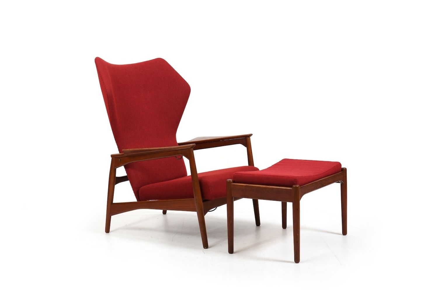 Ib Kofod Larsen Teak Cloud Master Reclinner Chair 1950s photo 6190.0