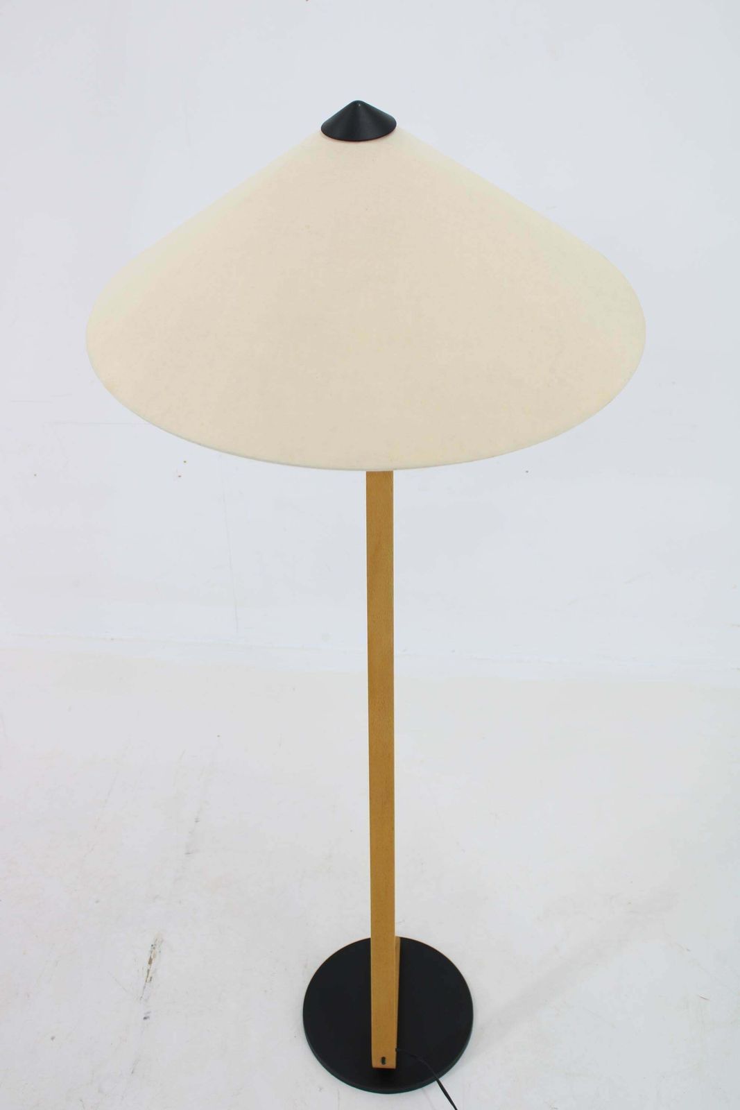 1970s Rare Mads Caprani Bentwood Floor Lamp, Denmark photo vinterior