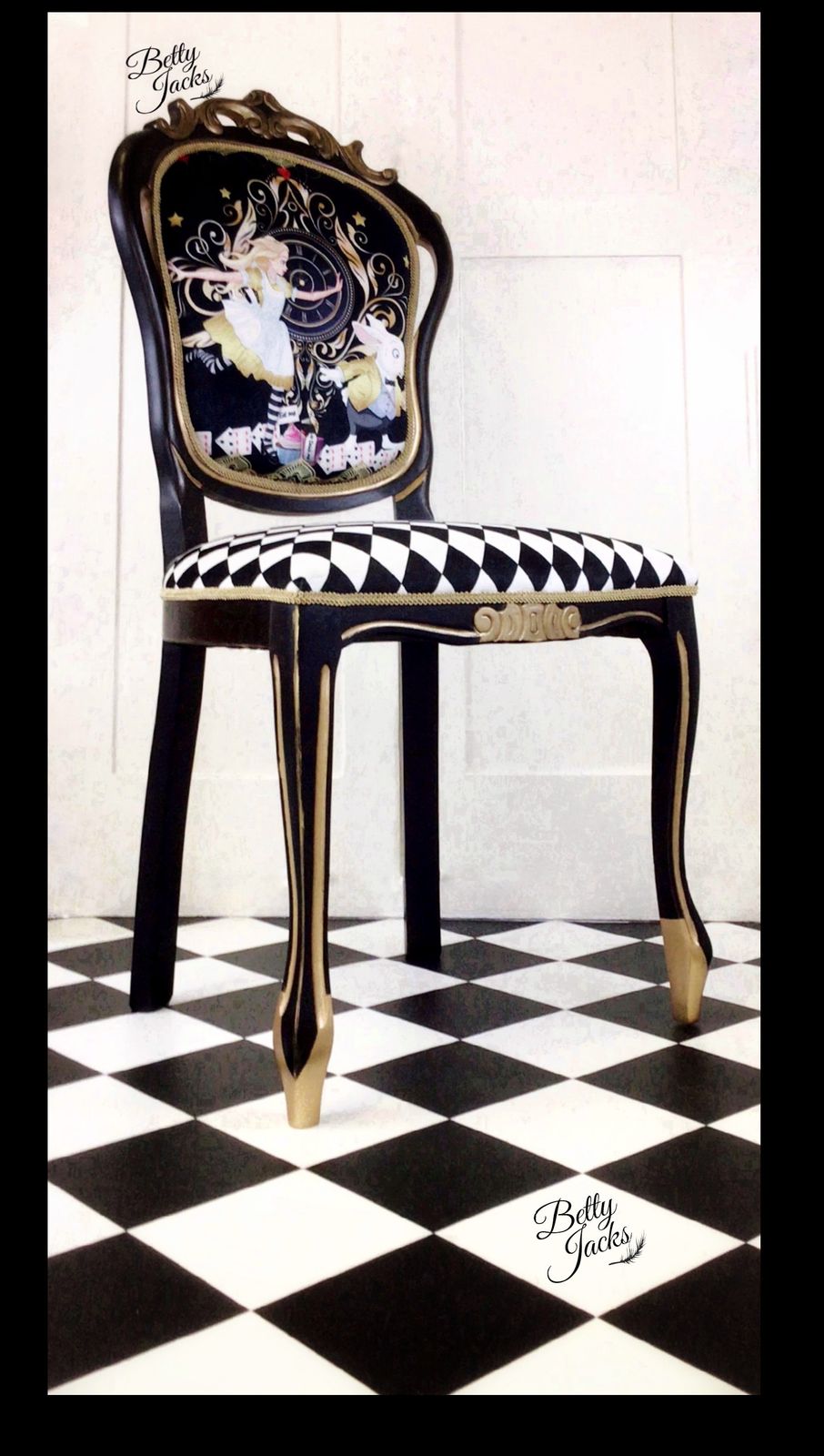 Alice In Wonderland Occasional Louis Chair photo for sale