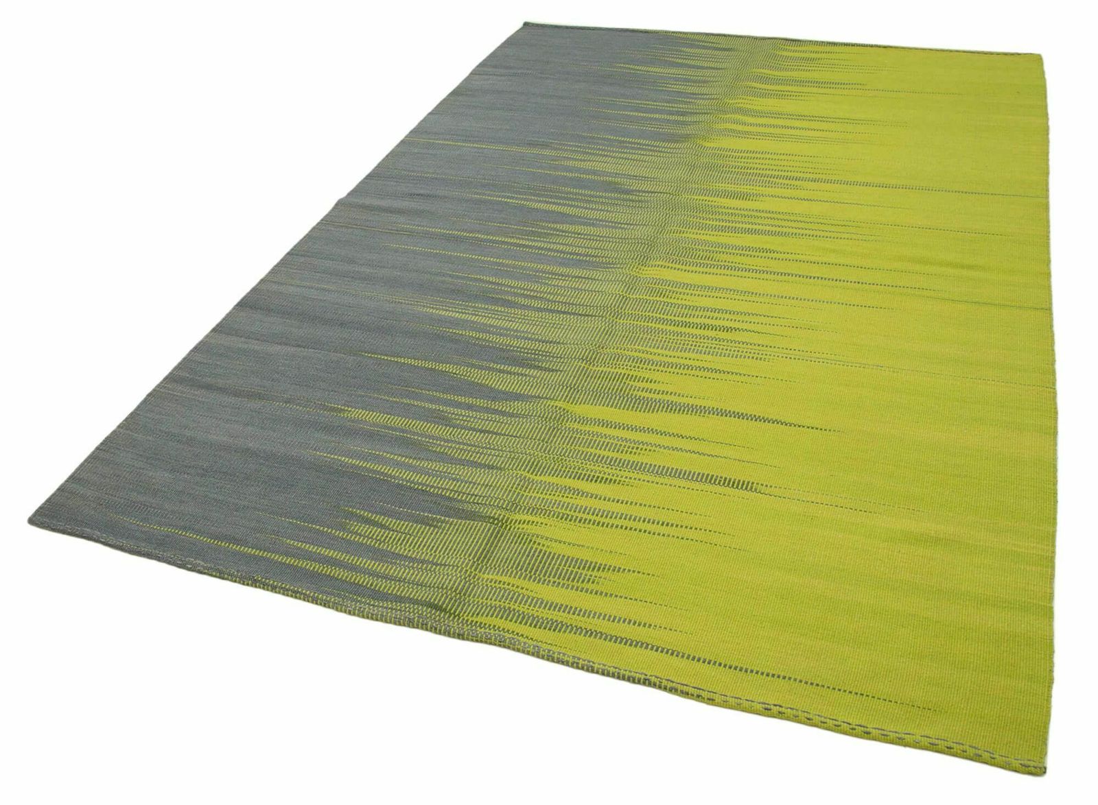 6x9 Grey Contemporary Kilim Rug   37548 photo for sale