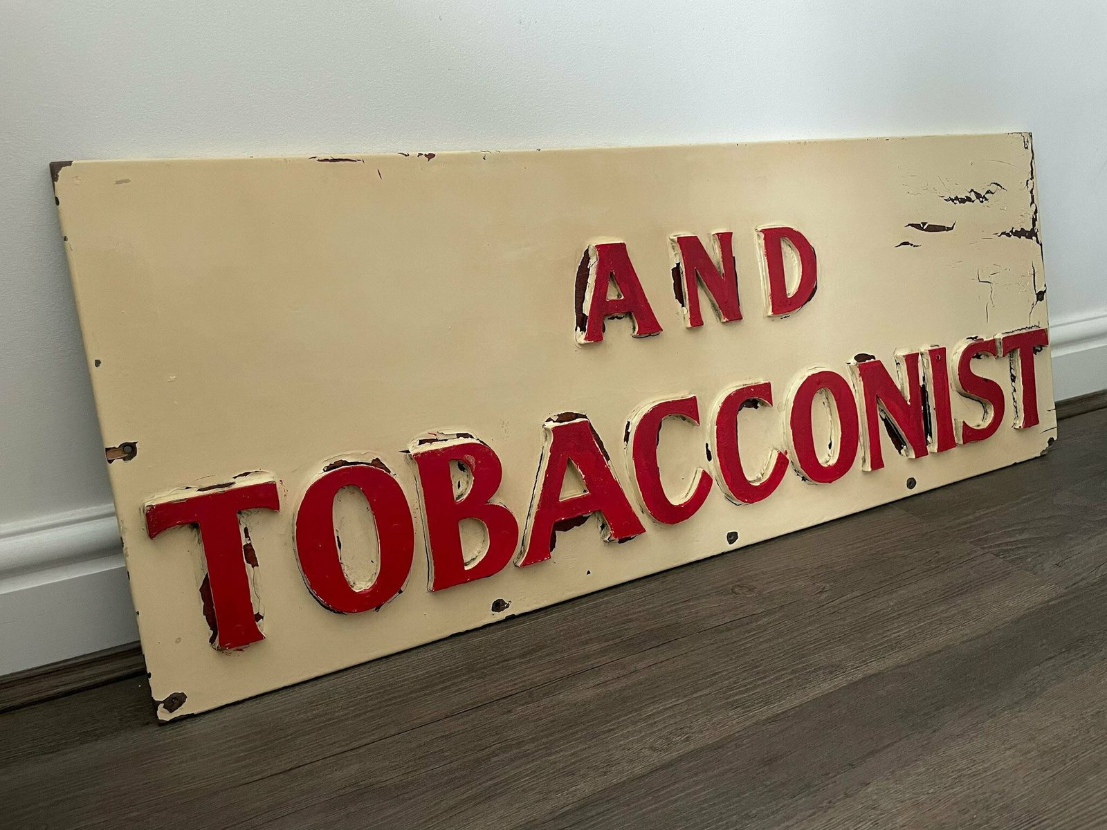 Mid Century Tobacconist Sign, 1950s