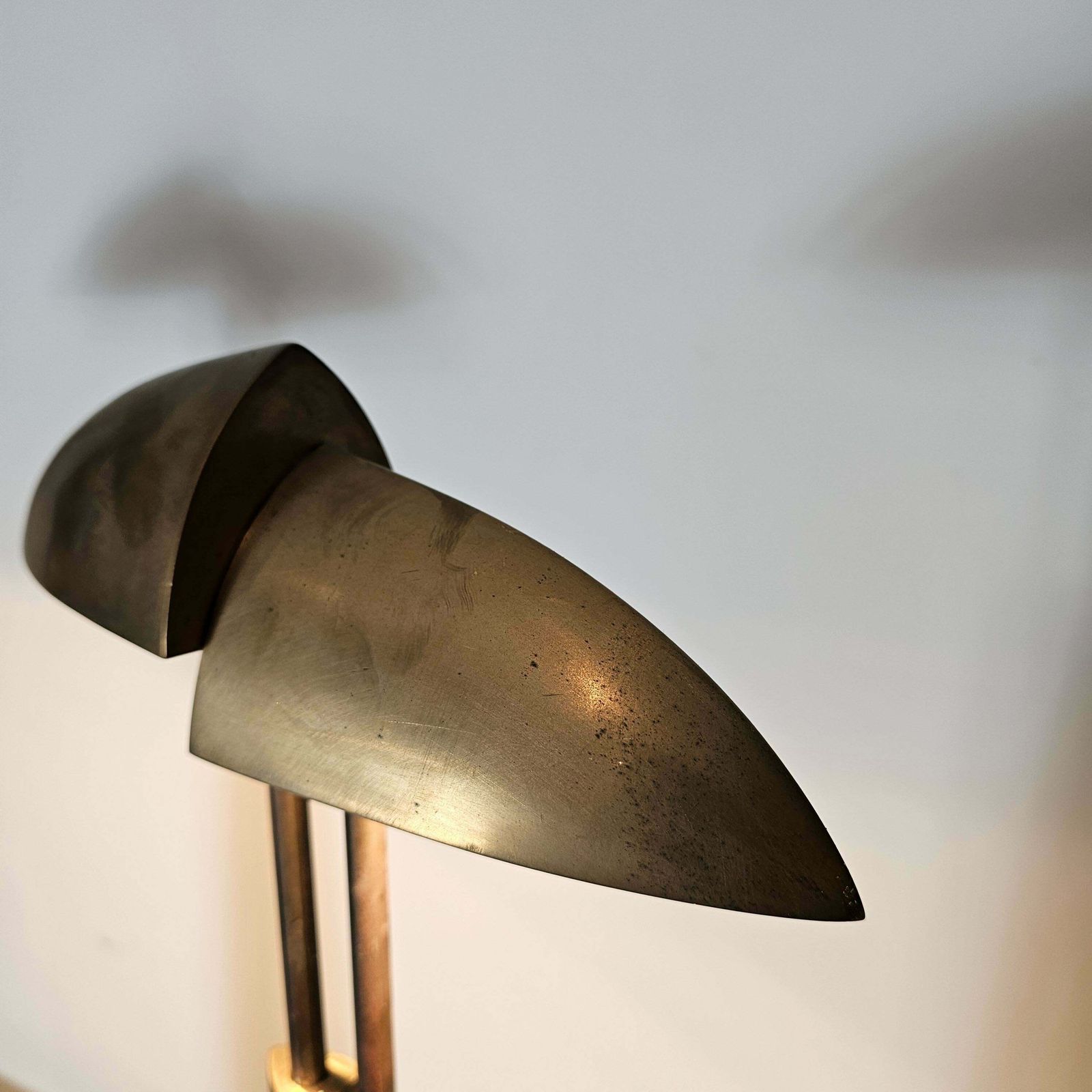 Large Brass "Ara" Table Lamps By Mies & Van Gessel, The Netherlands 1990s £10,100.36per Set photo vintage
