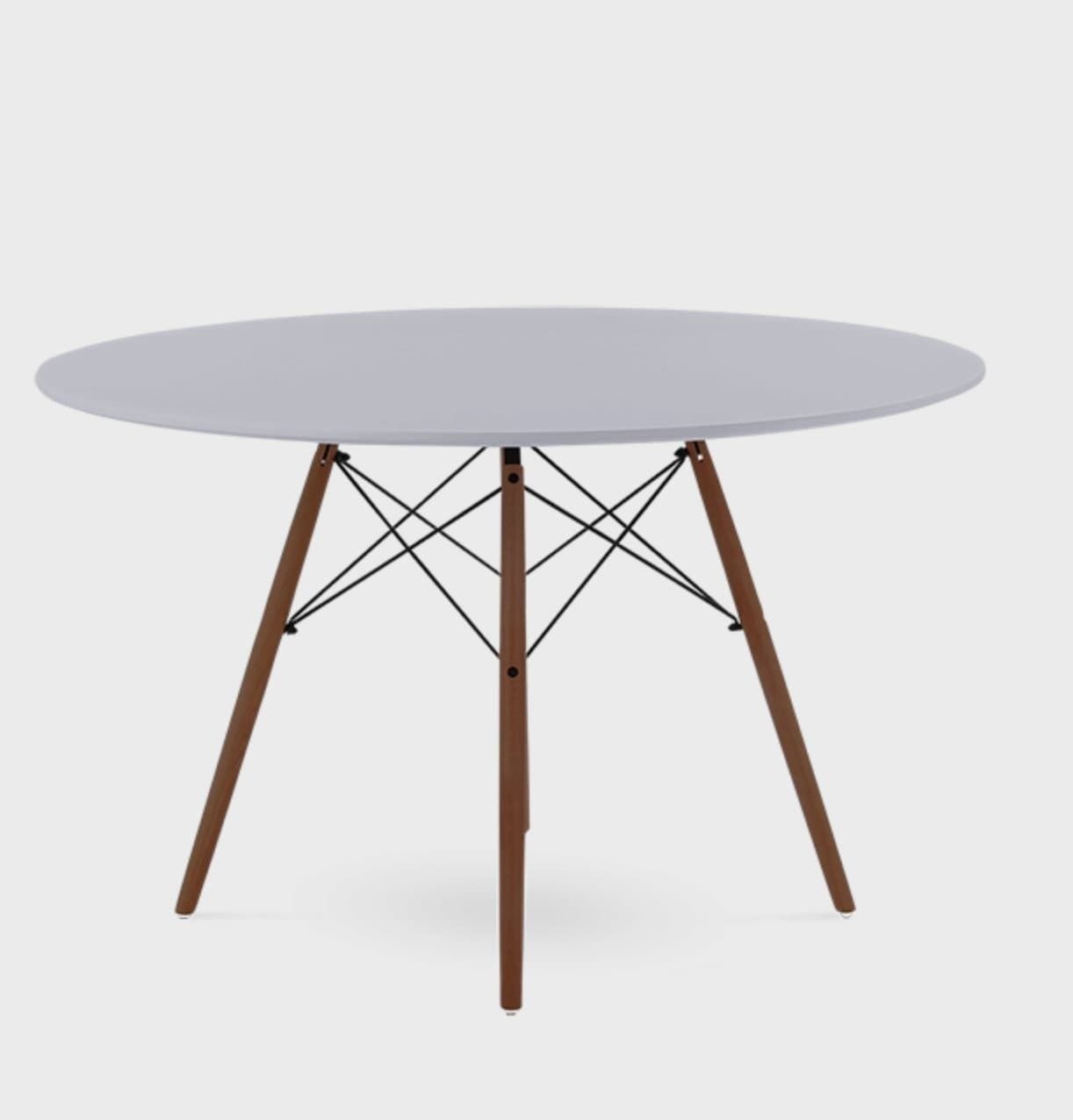 Mid Century Scandinavian Design Round Dining Table photo buy