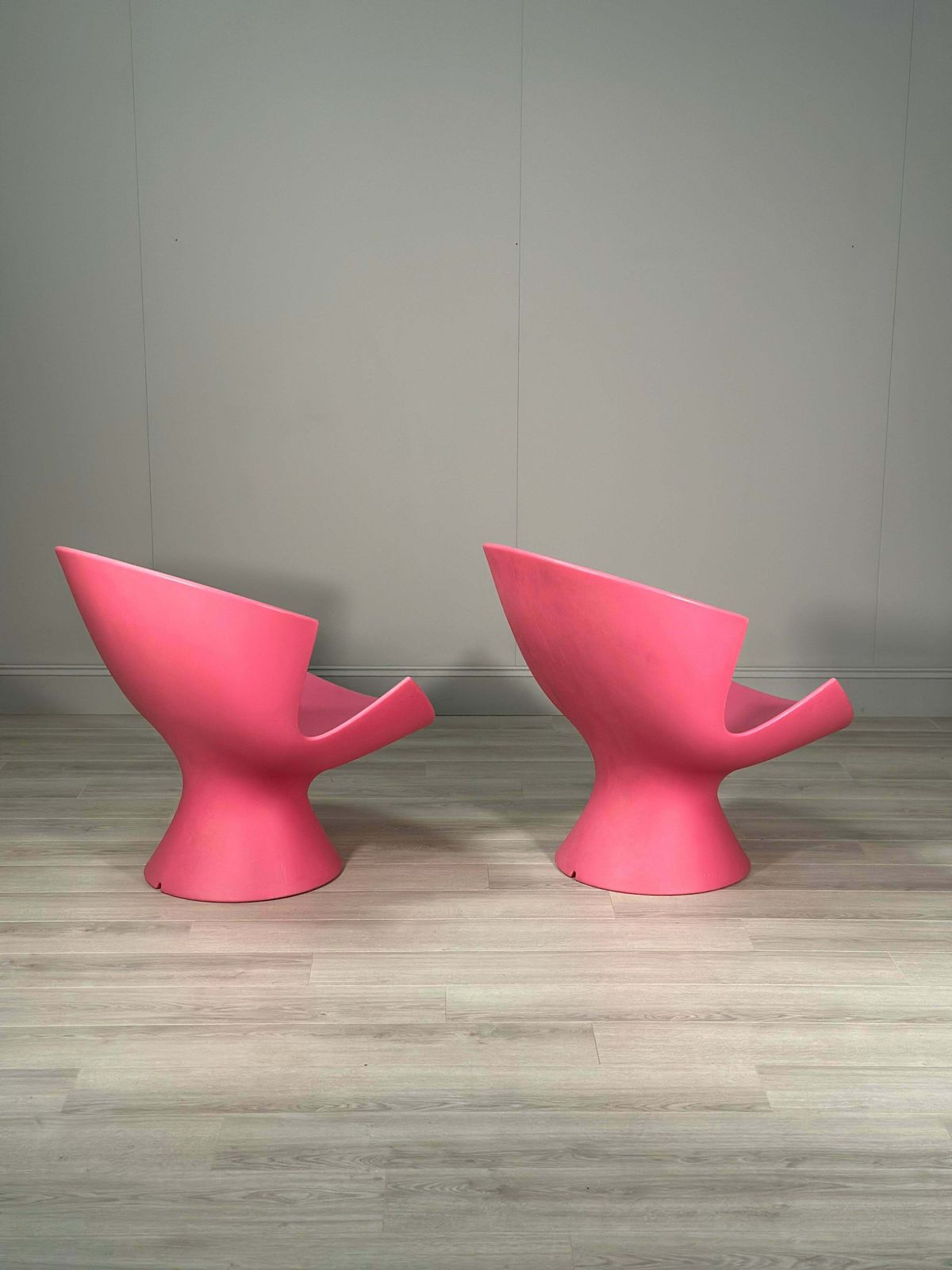photo for sale Pair Of Karim Rashid For Label Kite Lounge Chairs