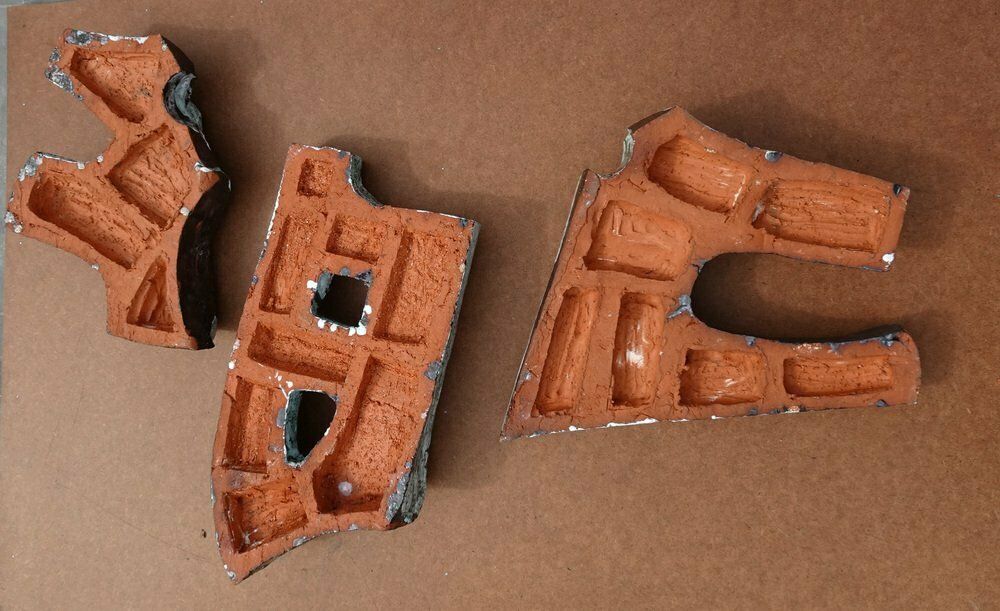 Art Large Belgian Brutalist Ceramic Wall Sculptures, 1960s, Set Of 3 photo