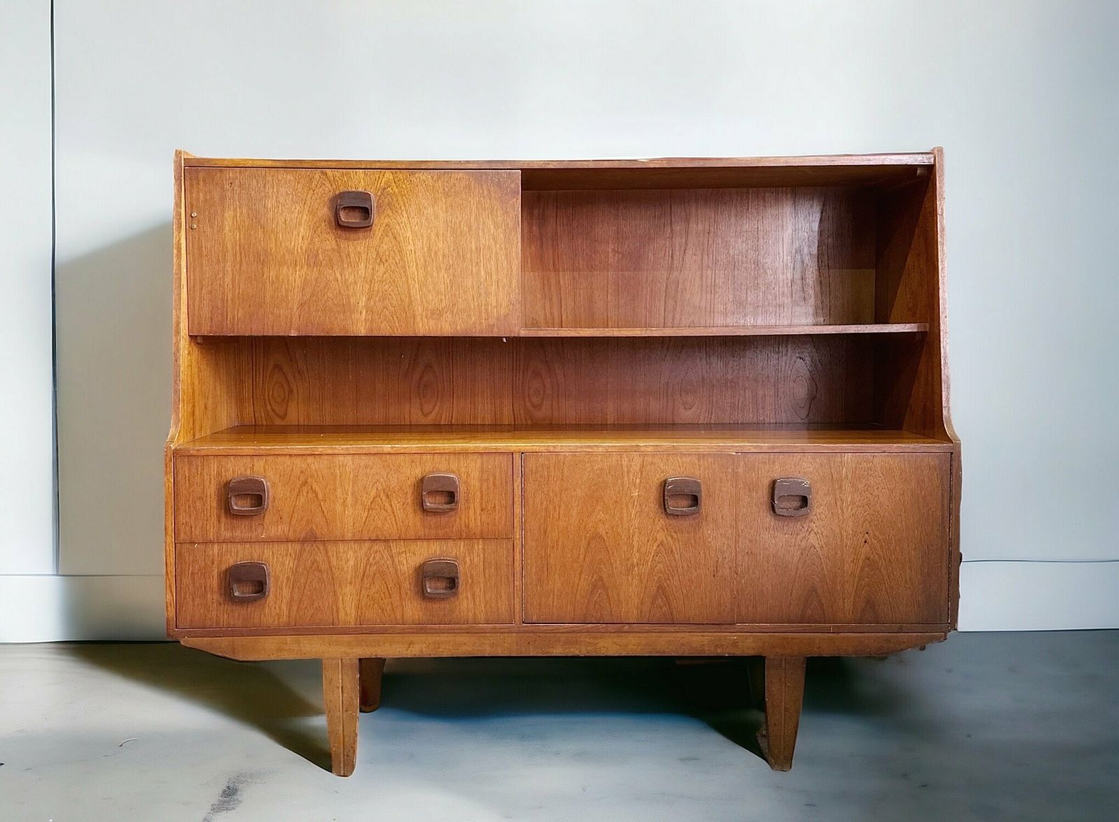 Ideal Home Exhibit Midcentury Sideboard Credenza Cocktail Bar 1960s Danish Style