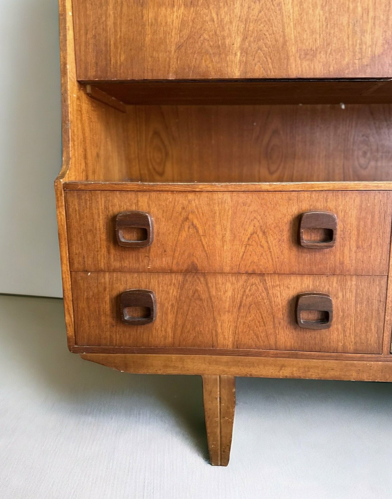 Ideal Home Exhibit Midcentury Sideboard Credenza Cocktail Bar 1960s Danish Style photo furniture