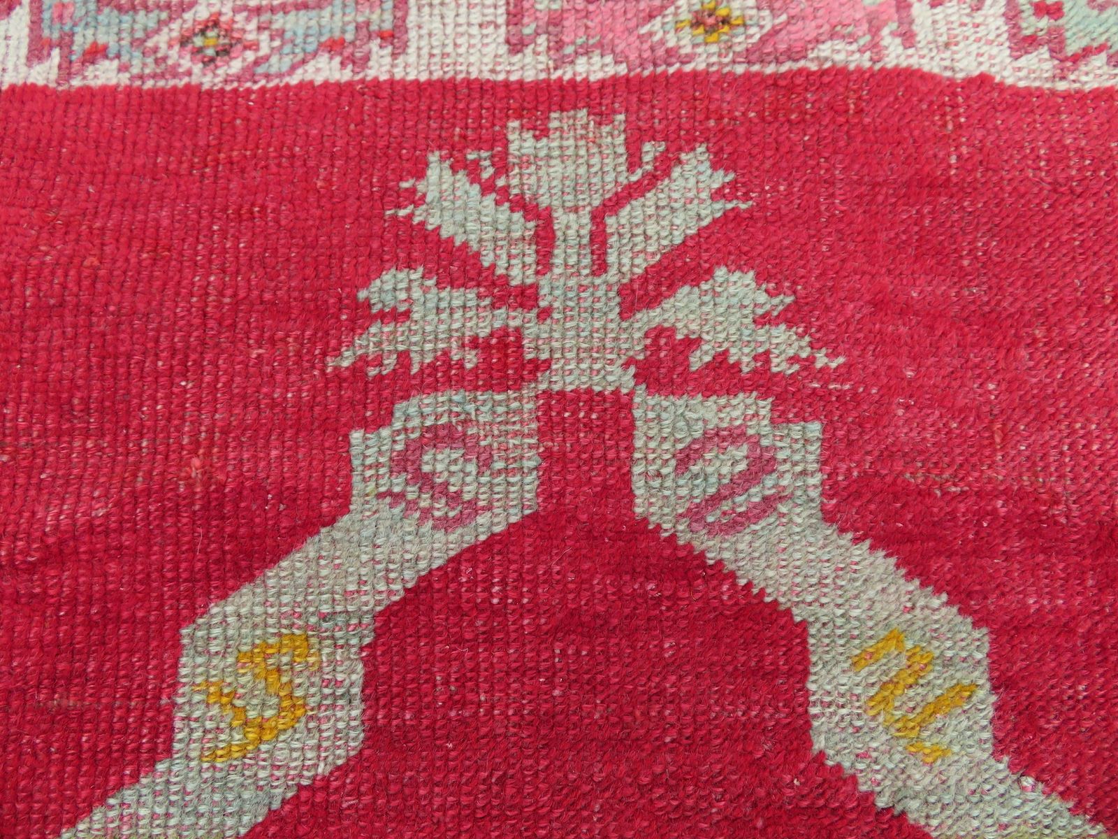 First Half 19th Century Turkish Konya Prayer Rug. Central Anatolia 150cm X 94cm. photo furniture