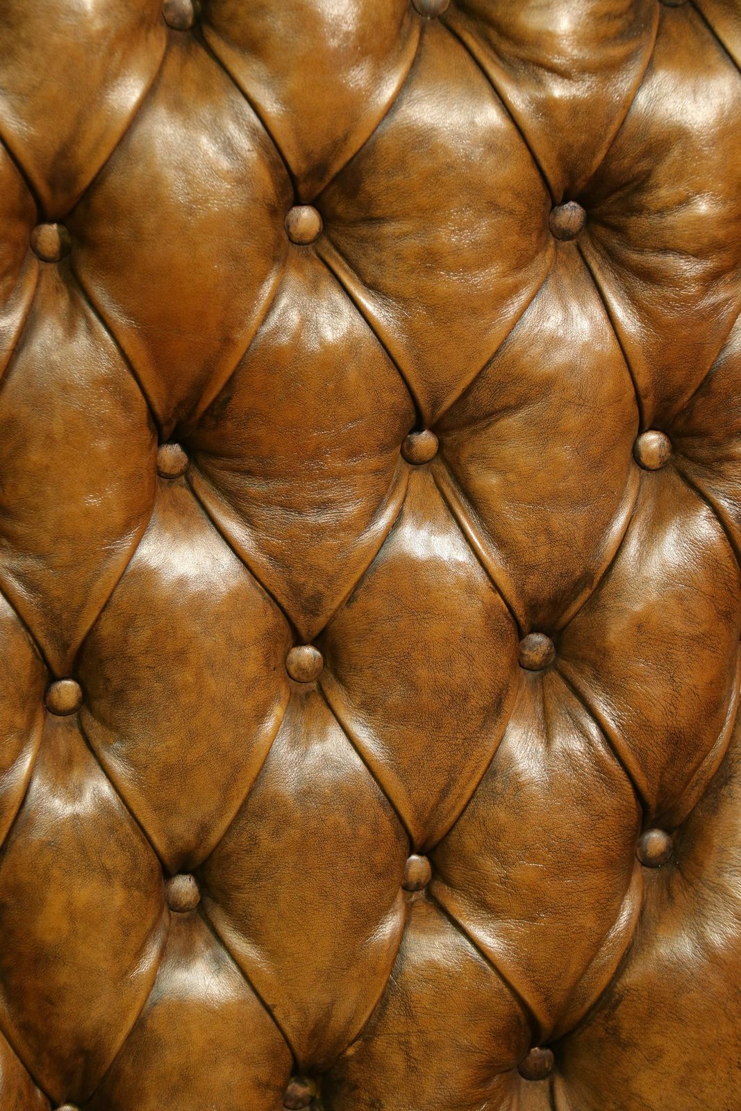 A Rare 18th Century Deep Buttoned Leather Wing Backed Arm Chair Circa 1770 photo furniture