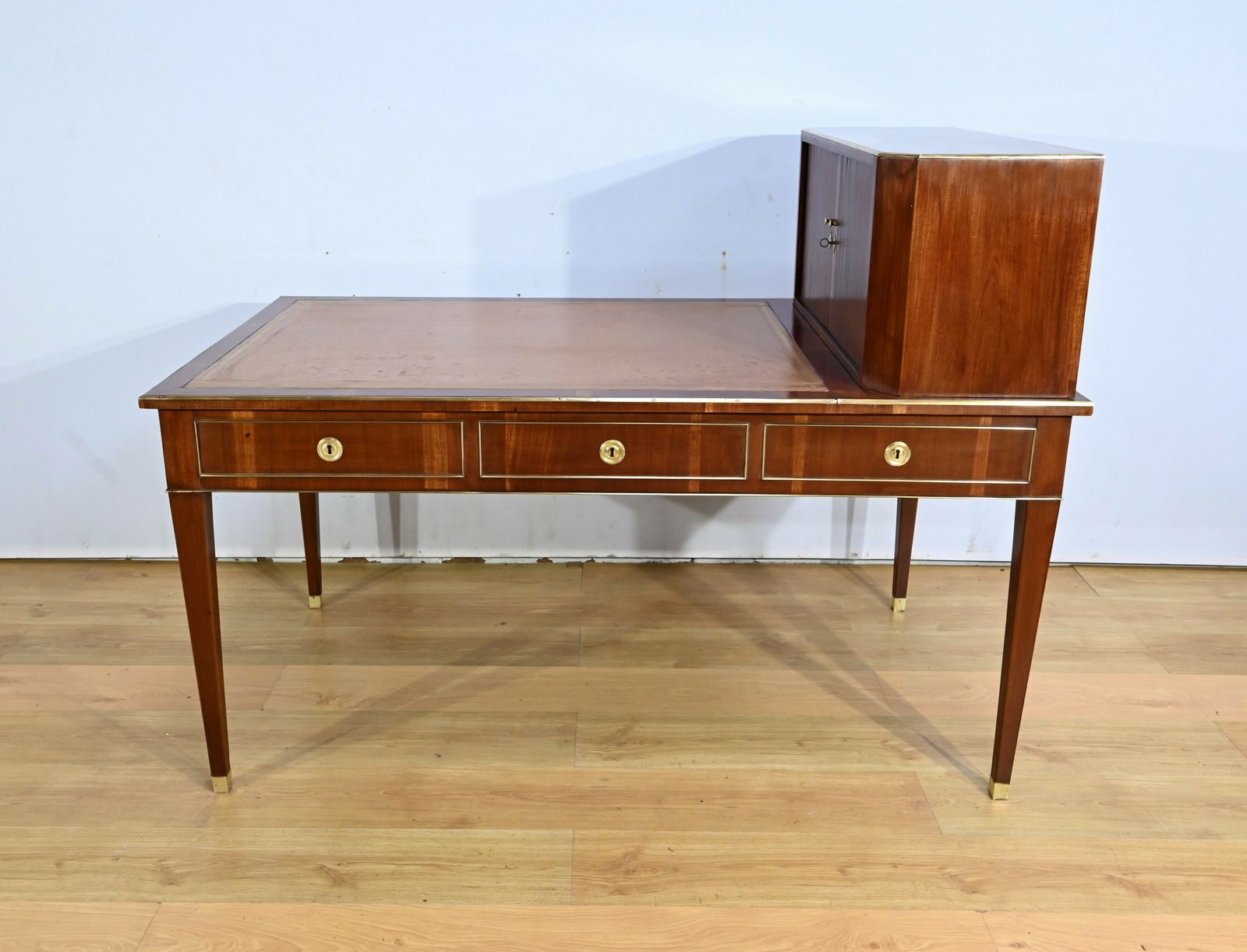 photo buy Mahogany Cartonnier Desk, Directoire Period – Early 19th Century