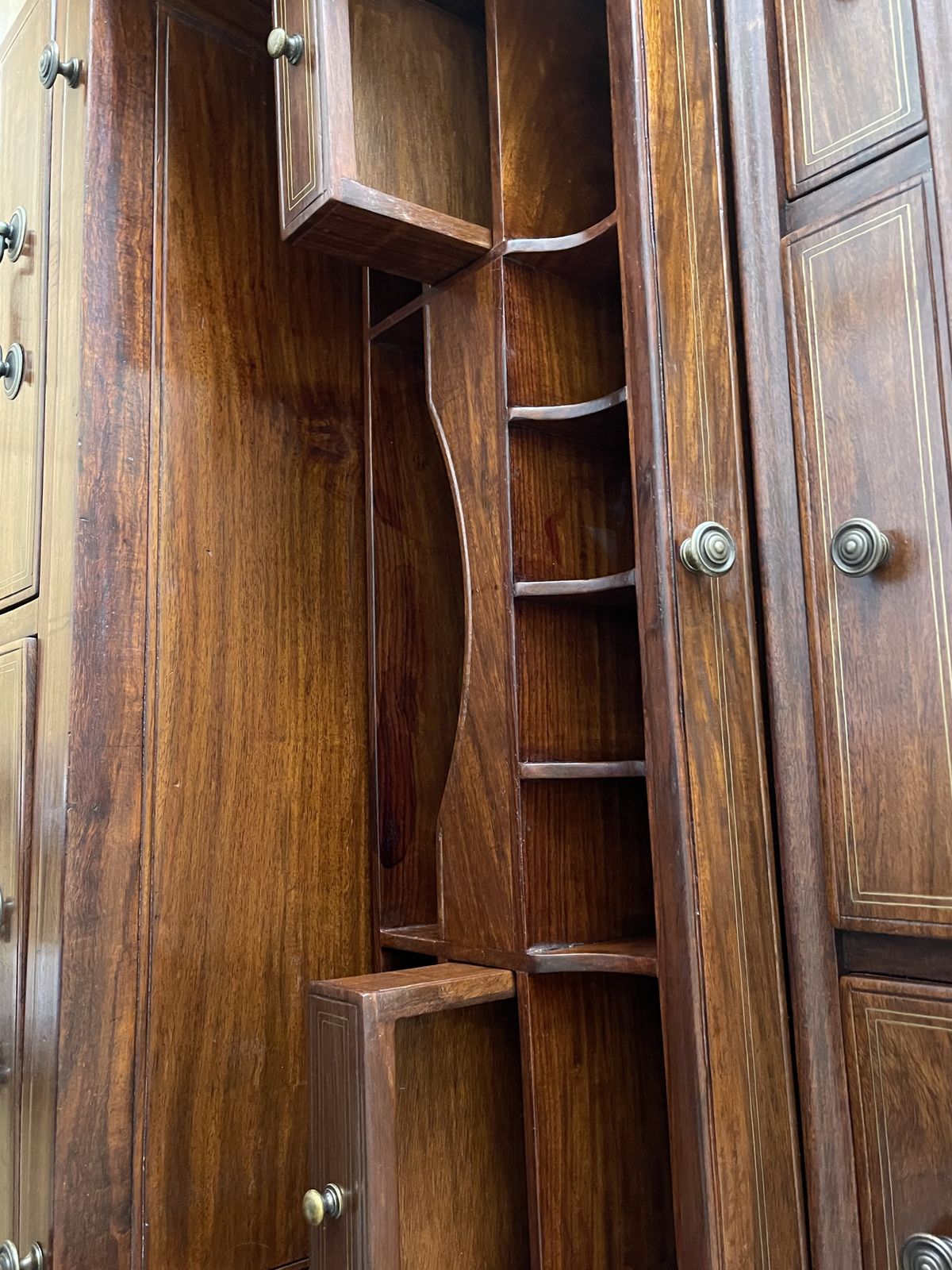 Rosewood Secretary Desk photo for sale