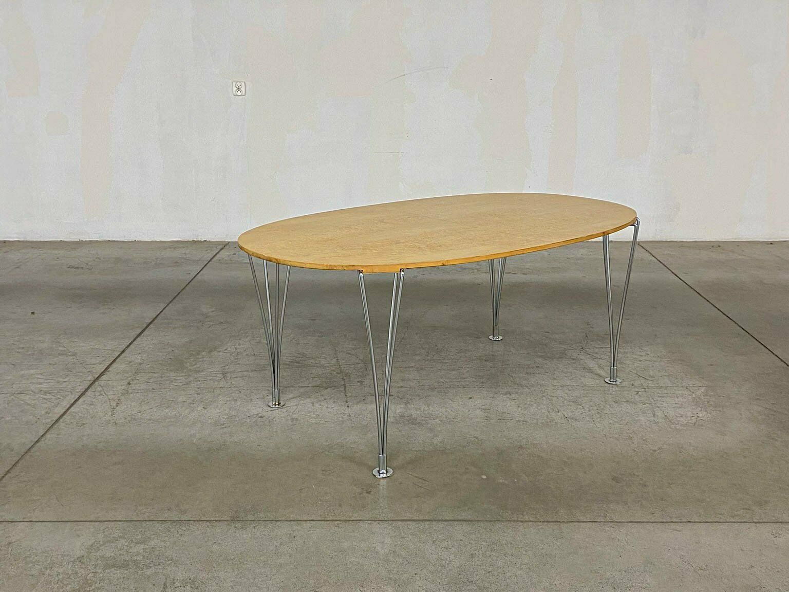 Superellipse Table By Bruno Mathsson And Piet Hein For Fritz Hansen photo furniture