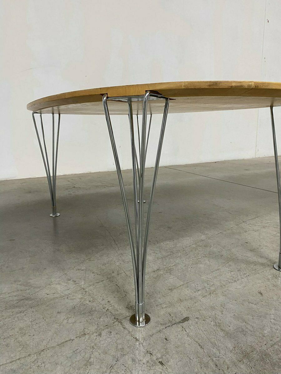 1008.0 Superellipse Table By Bruno Mathsson And Piet Hein For Fritz Hansen photo