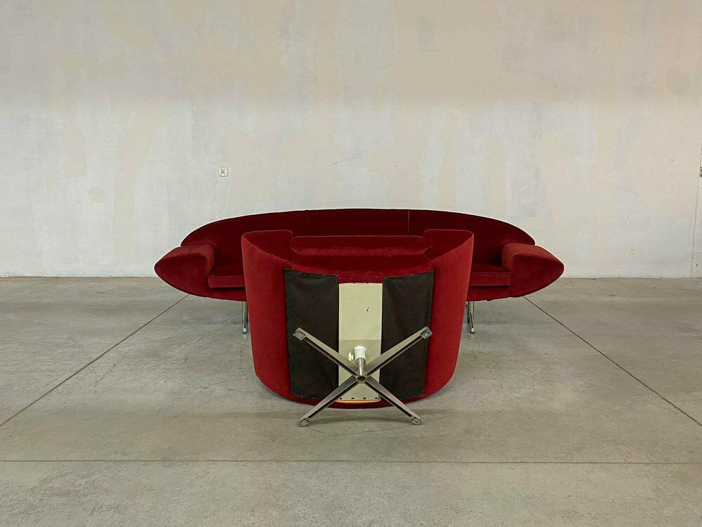 Capri Sofa And Lounge Chair By Johannes Andersen For Trensum Möbelfabrik, Set Of 2 photo Furniture
