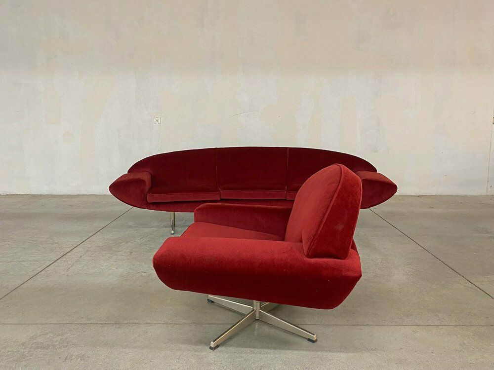 photo buy Capri Sofa And Lounge Chair By Johannes Andersen For Trensum Möbelfabrik, Set Of 2