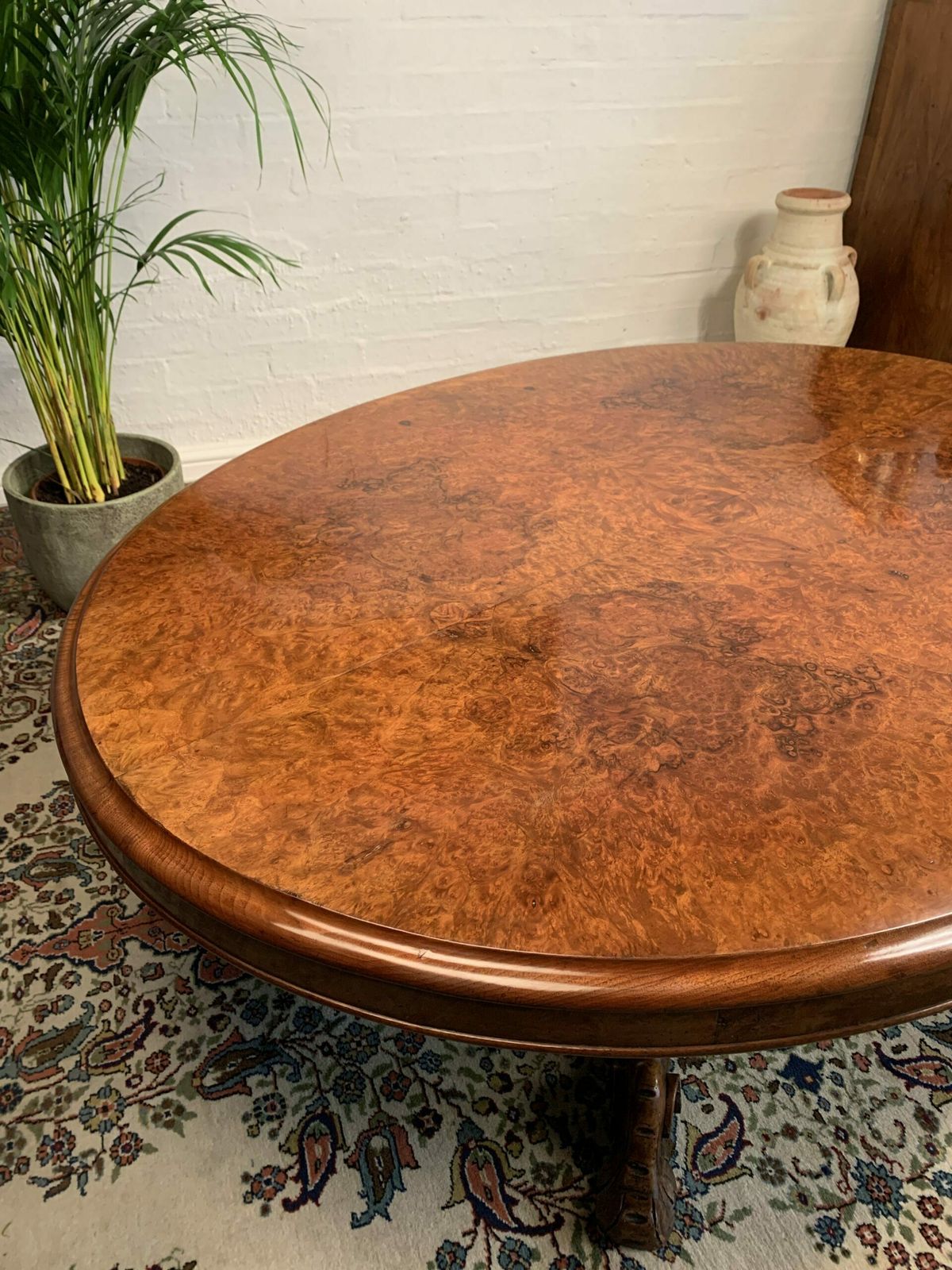 Victorian Walnut Coffee Table, 1800s photo furniture