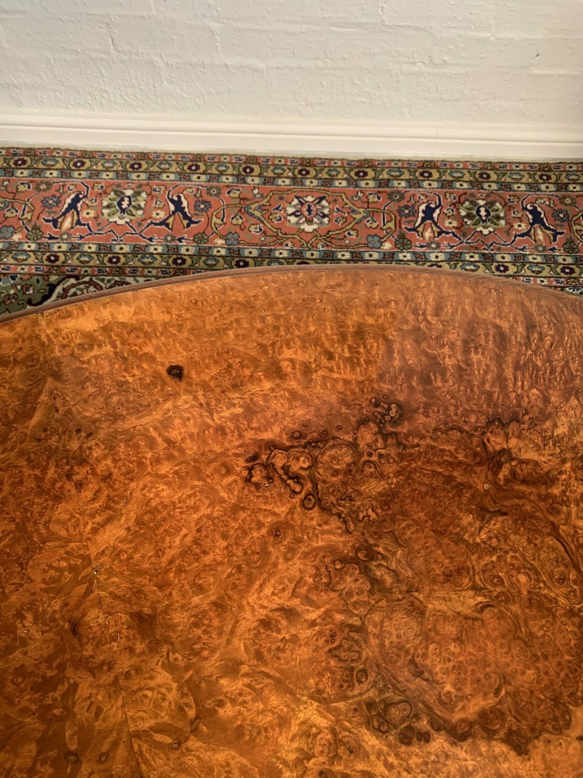 Victorian Walnut Coffee Table, 1800s photo for sale