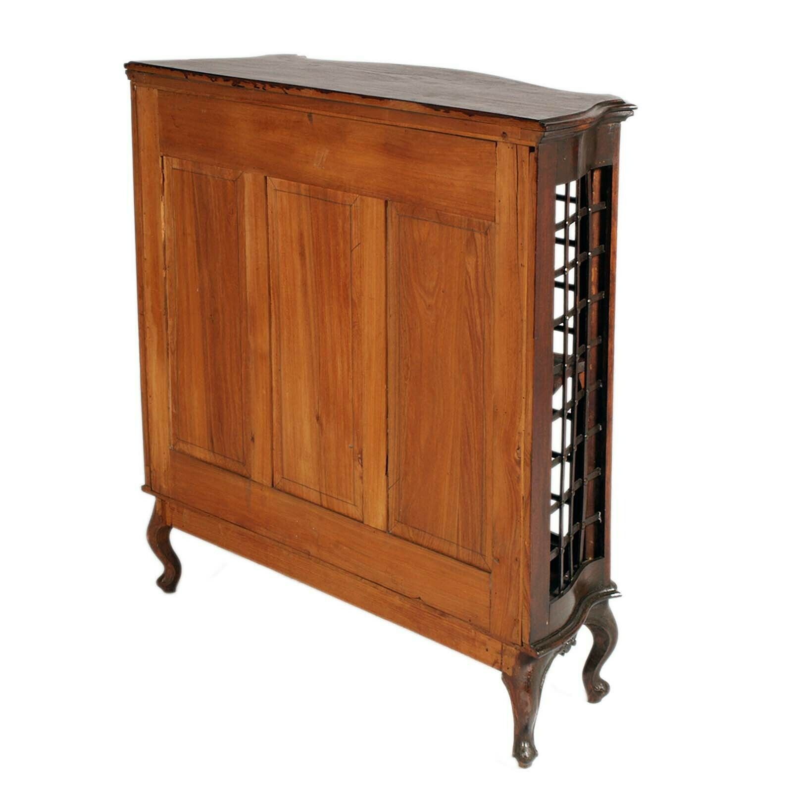 Showcase, Venetian Art Nouveau Bookcase, Vincenzo Cadorin Attributed For Testolini Frères photo vintage