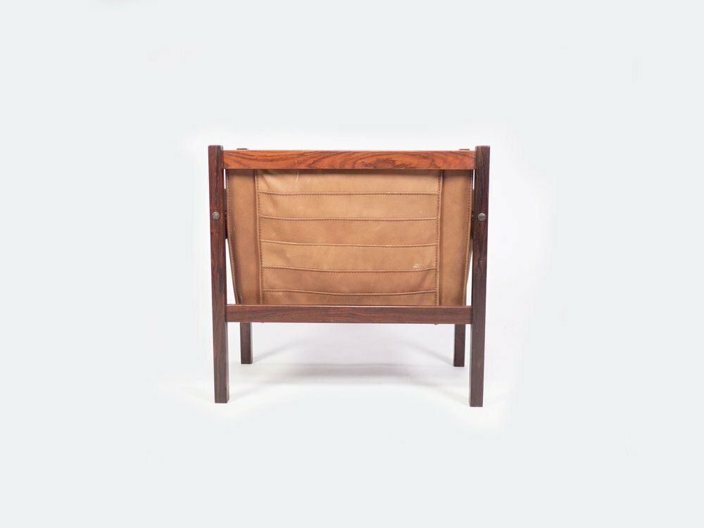 Mid Century Solid Rosewood Magazine Rack By Torbjorn Afdal photo 339.0
