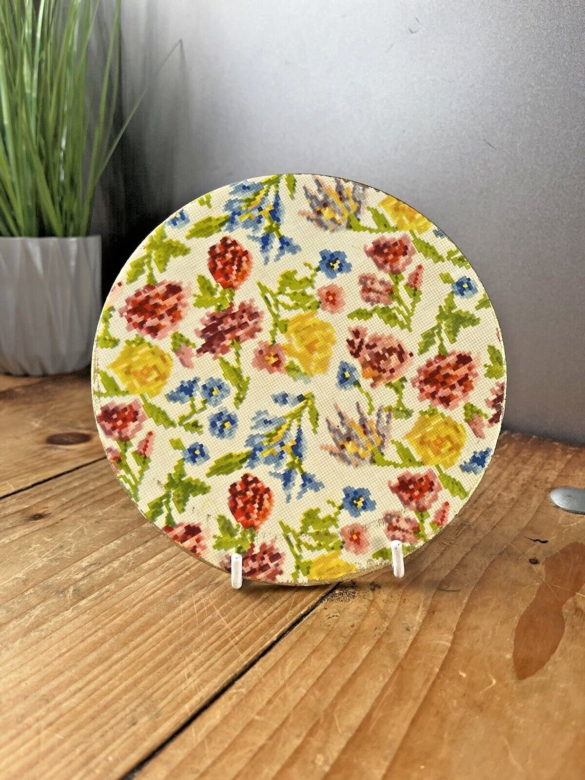 Vintage Set Of 6 Floral Chintz Tapestry Table Placemats Royal Winton Queen Anne photo buy