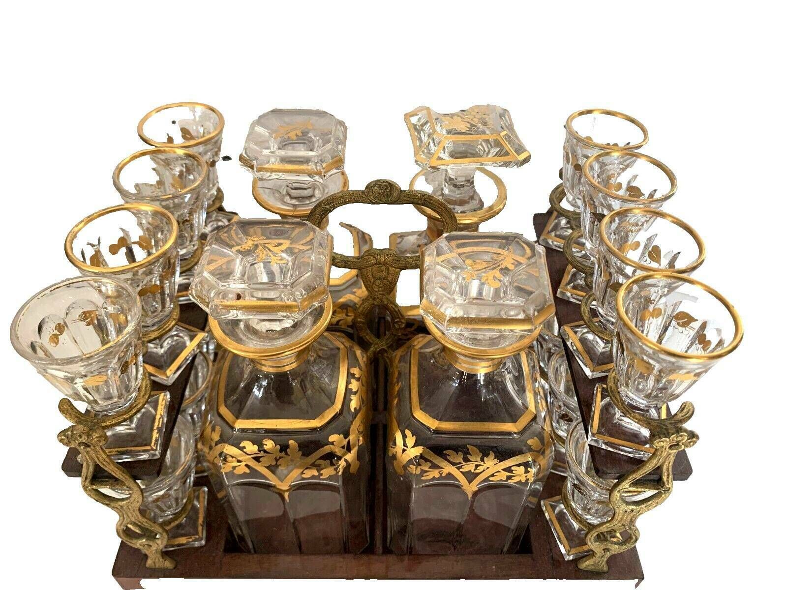Complete Liquor Cellar Napoleon III Boulle Marquetry 19th Century Box photo 1589.63