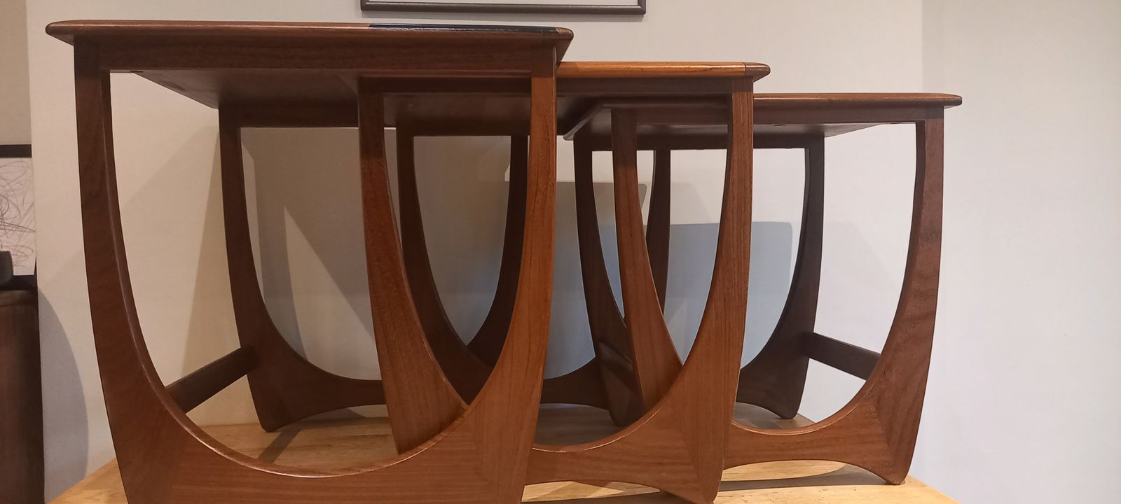 Now Sold** Vintage Mid Century G Plan Nest Of Tables   Coffee Tables   Teak   Bespoke photo for sale