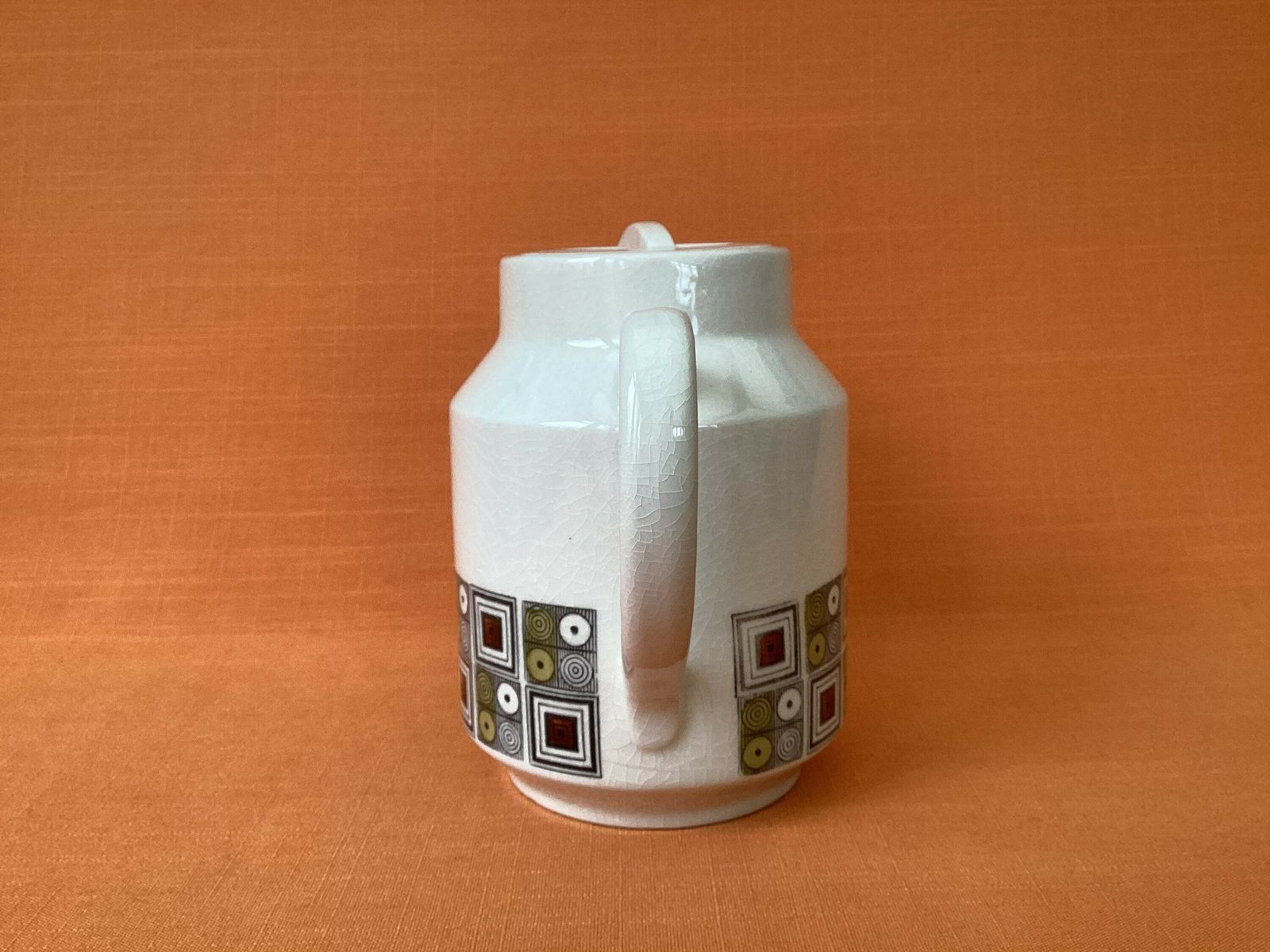 Broadhurst Kathie Winkle Rushstone ‘Kofti’ Pot (2 Pint), 1960s Kathie Winkle Teapot, Broadhurst Rushstone Coffee Pot,Kathie Winkle Kofti Pot photo furniture