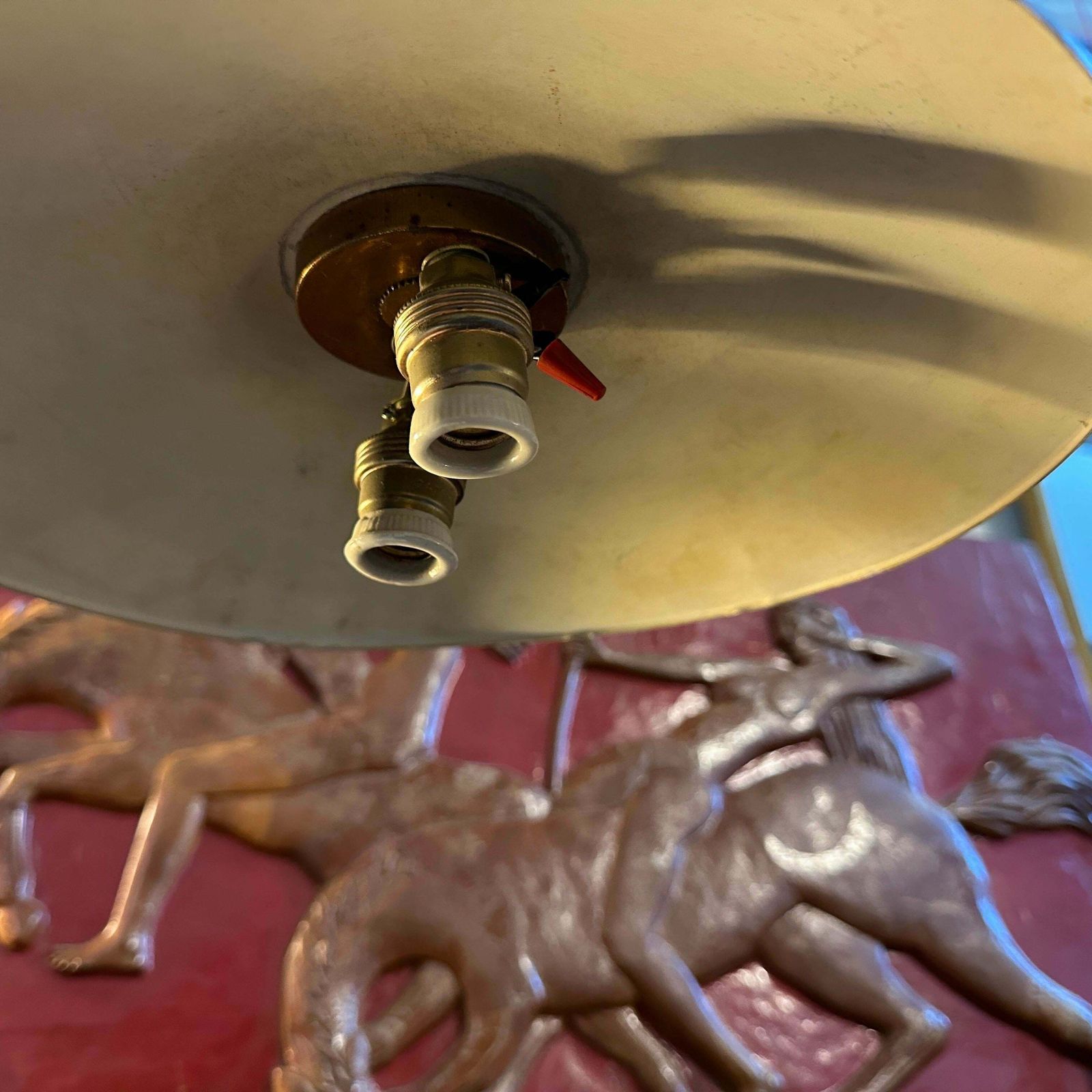 1950 Arredoluce Attributed Mid Century Modern Brass And Marble Italian Desk Lamp photo vinterior