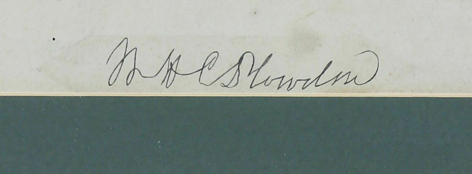 Photographic Print By Cyrus Johnson. Portrait Of Mr Whc Plowden photo 65.0