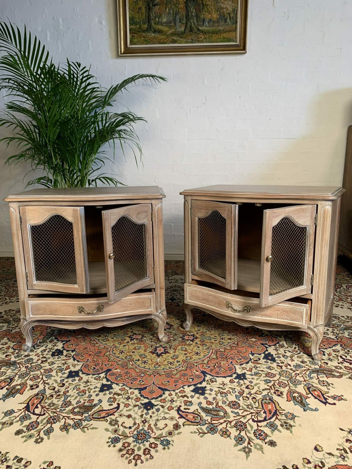 Pair Of Drexel Bedside Cabinets photo 1250.0