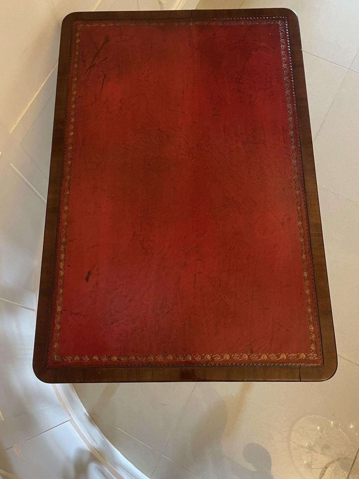 Superb Quality Antique 19th Century Mahogany Writing Desk photo for sale