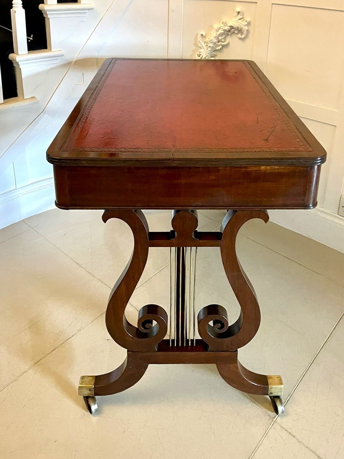 photo for sale Superb Quality Antique 19th Century Mahogany Writing Desk