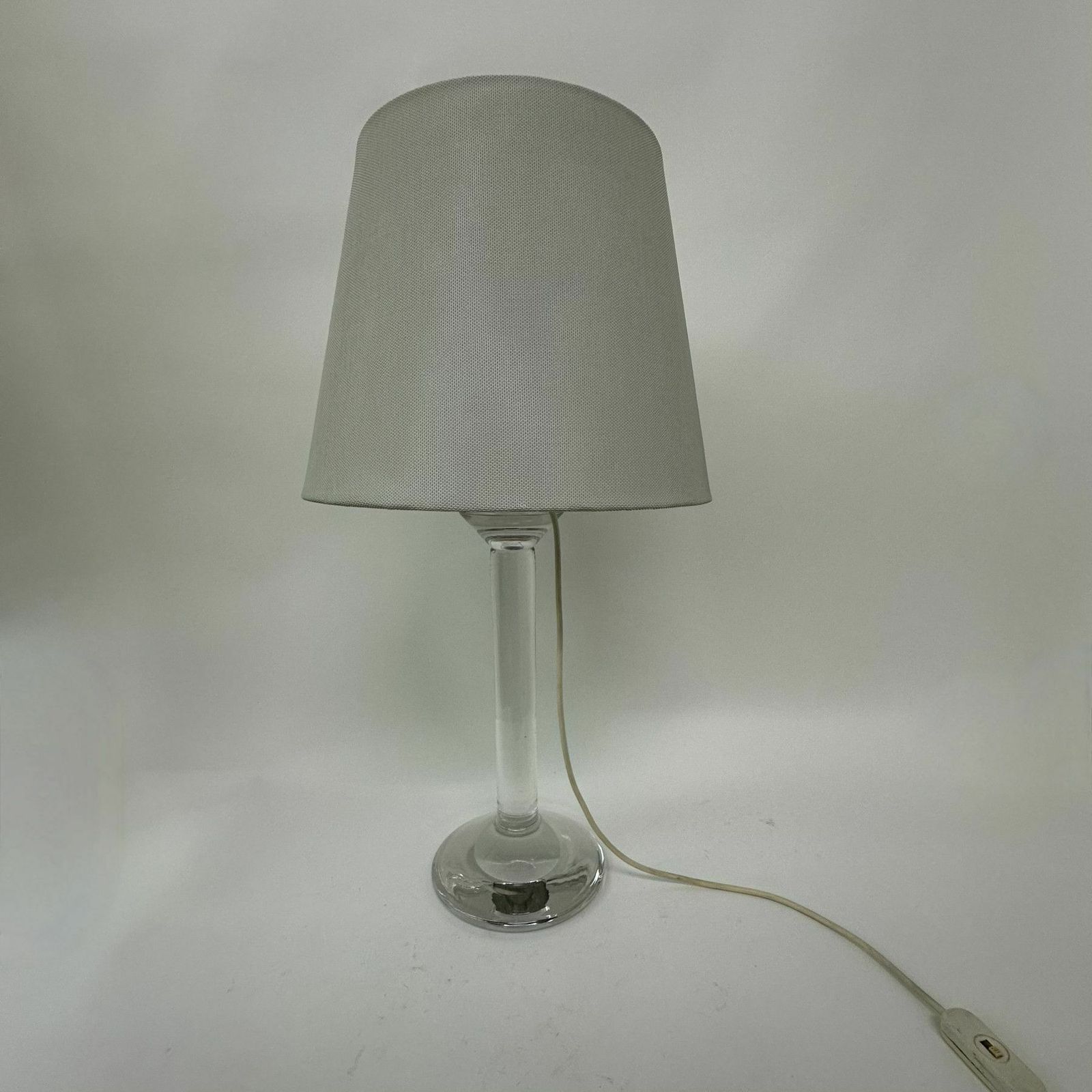 photo vintage Ingo Maurer Glass Table Lamp , 1970’s