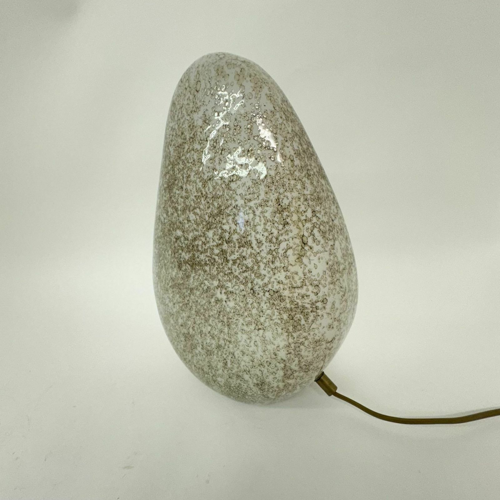 La Murrina Stone Glass Tafellamp, Jaren 1970