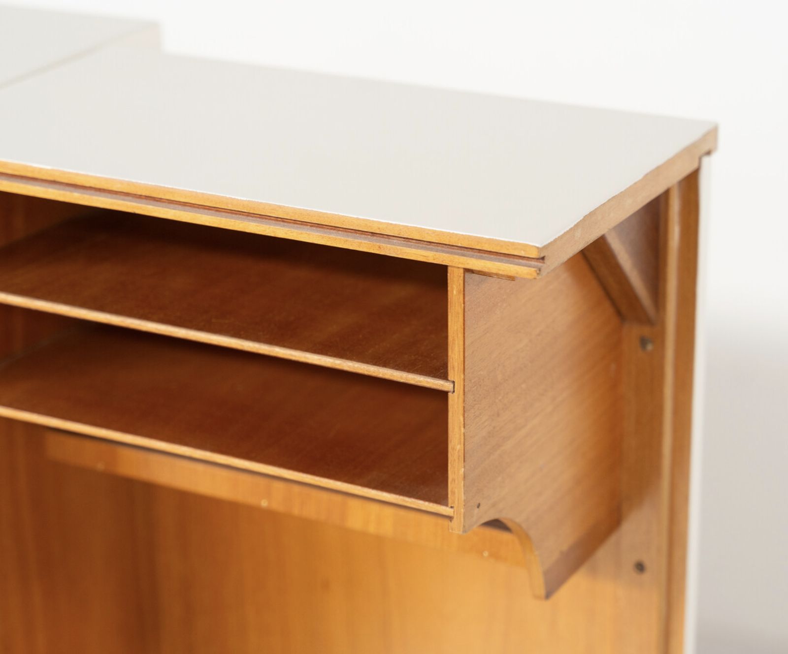 photo buy Mid Century Magic Box Desk By Mummenthaler & Meier, Switzerland, 1955