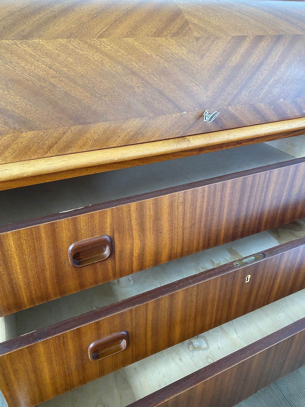 Midcentury Swedish Rolltop Teak Bureau By Egon Ostergaard photo Furniture