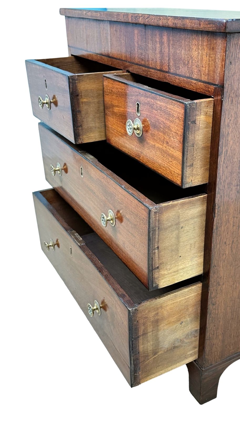 Georgian Mahogany Childs Chest Of Drawers (England, Circa 1800) photo furniture
