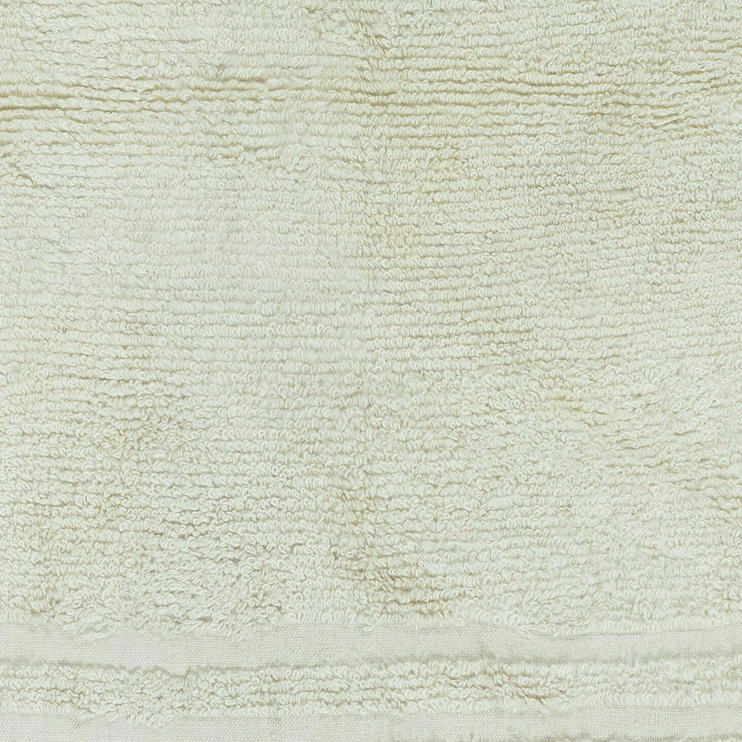 3.4x3.7 Ft Minimalist Vintage Anatolian "Tulu" Rug In Beige, 100% Natural Wool photo 202.0