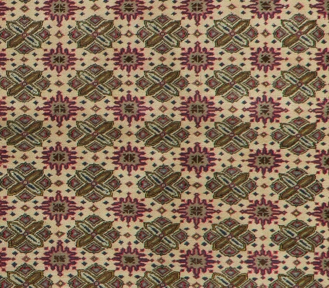 4x5.6 Ft Handmade Vintage Kayseri Rug. Great For Modern Office And Home photo Textiles