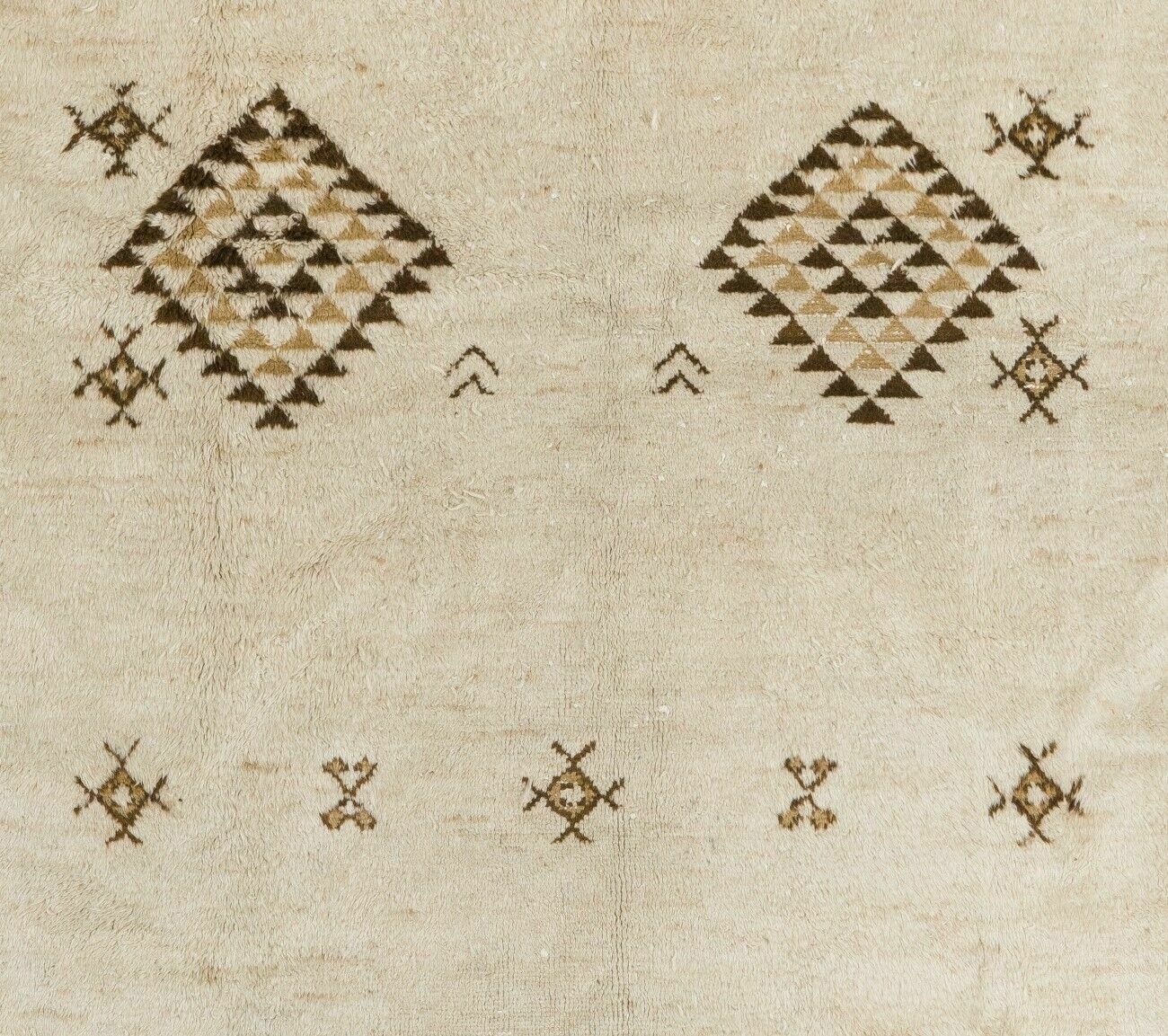 Handmade Vintage Tulu Rug, All Natural Undyed Wool, Custom Options Avl photo Textiles