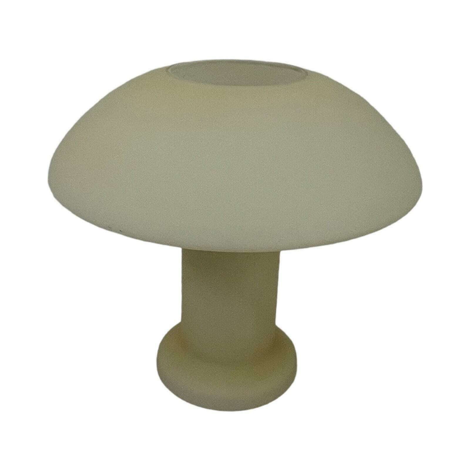 Hustadt Leuchten   Pop Art / Space Age Design   Mushroom Lamp   Glass   Model 496 photo vinterior