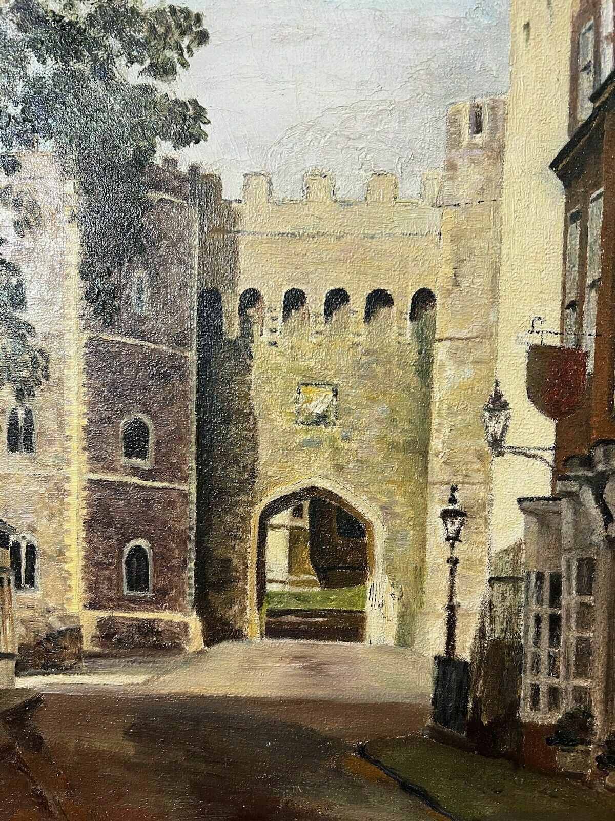 photo vinterior 20th Century Fine Art Cityscape Of York By Artist Jean Webster