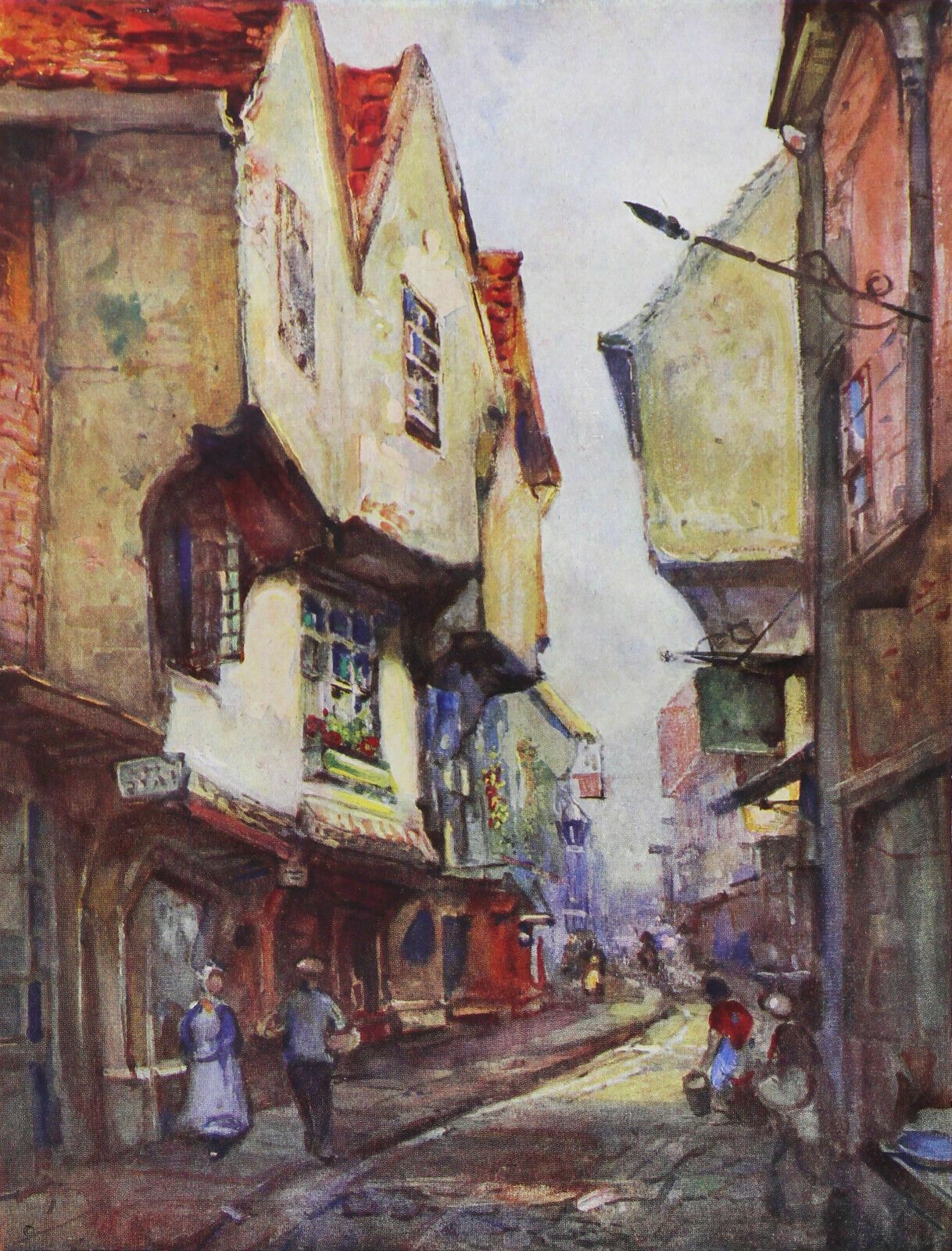 Art 3 Prints Of York By Peter Stretton. The Shambles, High Petergate And Monk Bar. photo