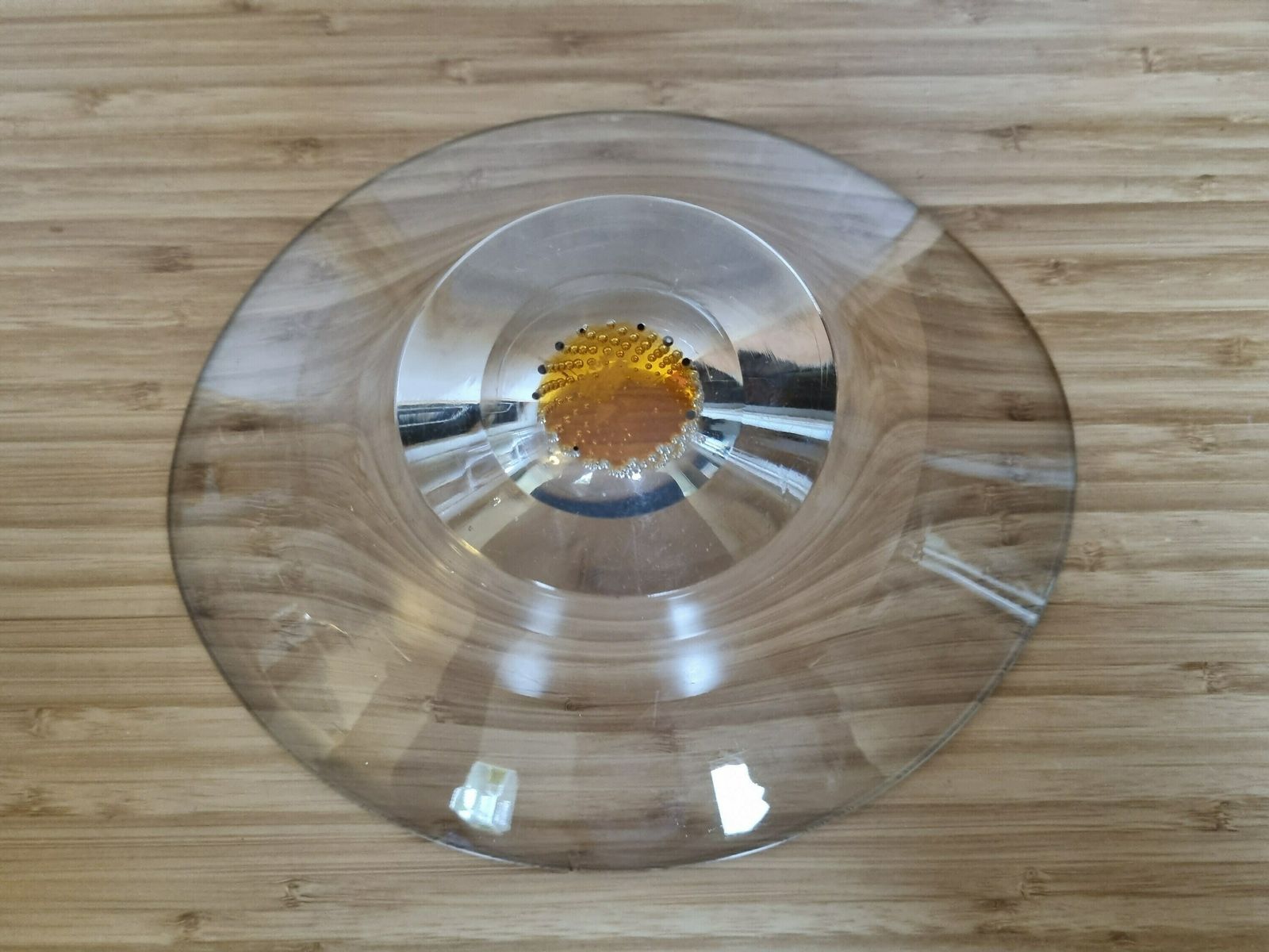 photo furniture David Hammond Design Yellow Bowl, Thomas Webb England Flair, Mid Century Glass Collectible
